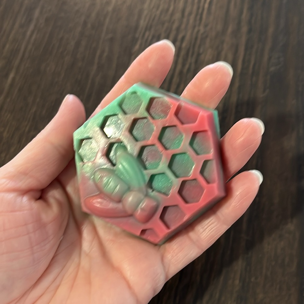 Watermelon Sugar Handmade Soap - Picture 2 of 3